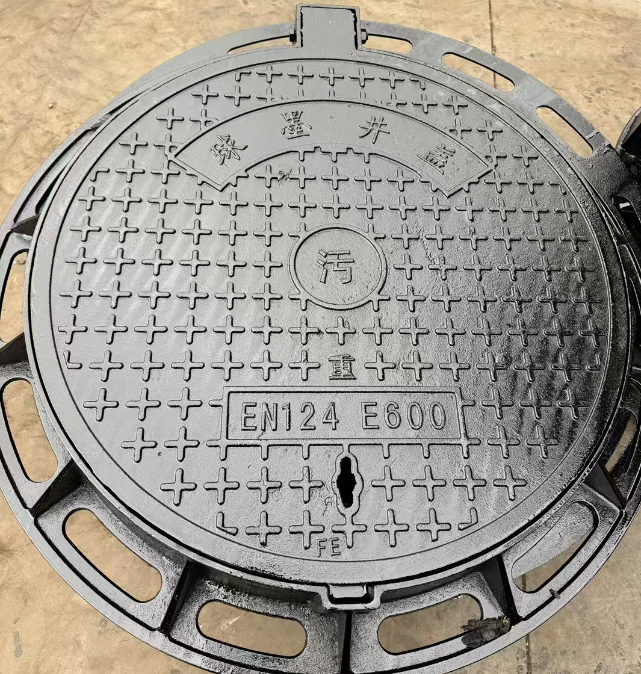 宜城球墨铸铁五防井盖展示